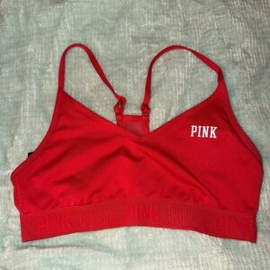 PINK Victoria's Secret Bold Red Bralette